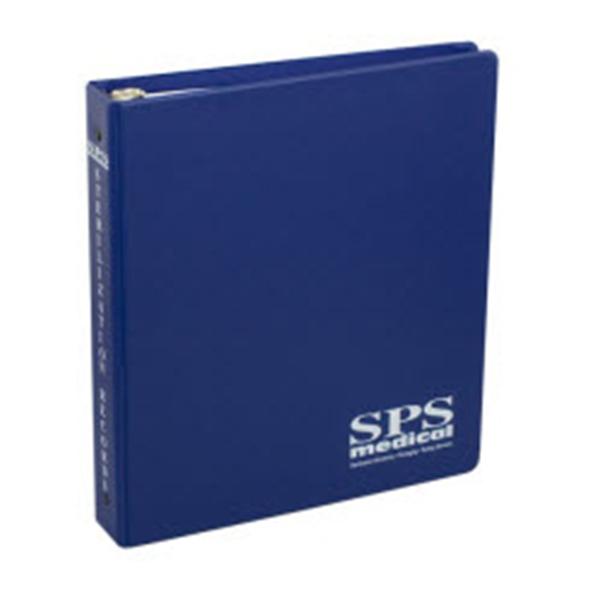 Notebook Sterilization Record SPS Medical Blue With 3 Ring Binder Ea